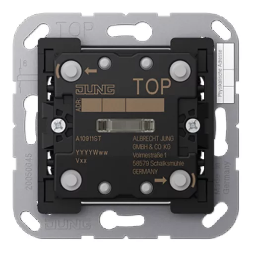 JUNG A10911ST KNX tapintásérzékelő F10 A/AS | 1-csatornás, univerzális