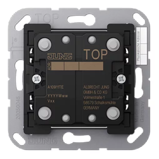 JUNG A10911TE KNX tapintásérzékelő F10 A/AS | 1-csatornás, bővítő