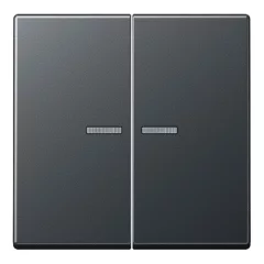   JUNG A10921STRFBFANM KNX RF tapintásérzékelő A | 2-csatornás, termoplaszt | antracit matt