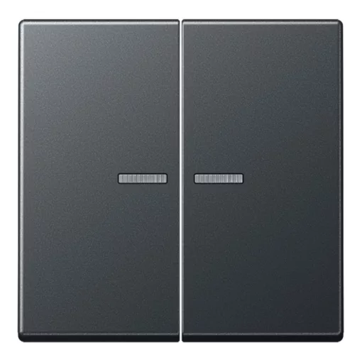 JUNG A10921STRFBFANM KNX RF tapintásérzékelő A | 2-csatornás, termoplaszt | antracit matt