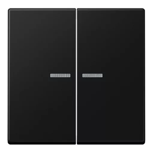 JUNG A10921STRFBFSWM KNX-RF tapintásérzékelő A | 2-csatornás, Thermoplast | grafitfekete matt