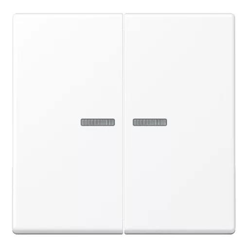 JUNG A10921STRFBFWWM KNX RF tapintásérzékelő A | 2-csatornás, termoplaszt | hófehér matt