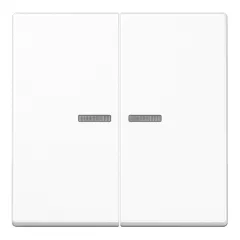   JUNG A10921STRFWW KNX-RF tapintásérzékelő A | 2-csatornás | alpinfehér