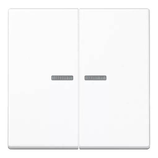 JUNG A10921STRFWW KNX-RF tapintásérzékelő A | 2-csatornás | alpinfehér