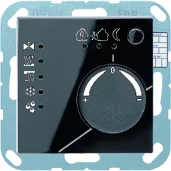   JUNG A2178SW KNX folyamatos szabályozó A | Standard | fekete