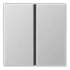   JUNG A401TSAAL Tastensatz F40 A/AS sorozat | 1-csatornás | alumínium
