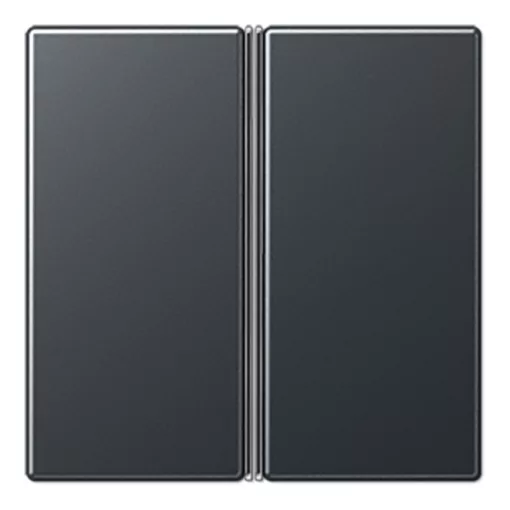 JUNG A402TSAANM Tastensatz F40 A/AS sorozat | 2-fach | antracit matt