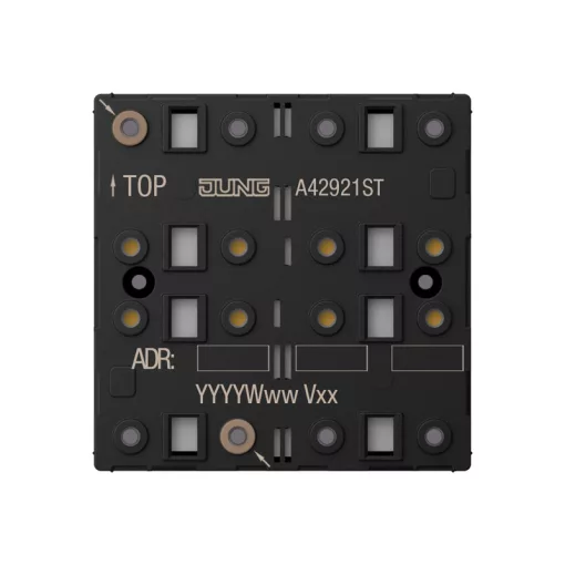 JUNG A 4292 1ST KNX tapintásérzékelő modul F40 Serie A/AS | 2-csatornás, univerzális