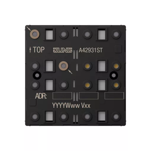 JUNG A 4293 1ST KNX tapintásérzékelő modul F40 Serie A/AS | 3-csatornás, univerzális