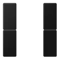   JUNG A502TSASWM Tastensatz F50 Serie A | 2-fach | graphitschwarz matt

(Megjegyzés: a "Tastensatz" és a color/finish megjelölések szakspecifikus kifejezések, amelyeket biztos fordítás hiányában az eredeti formában hagyok meg.)