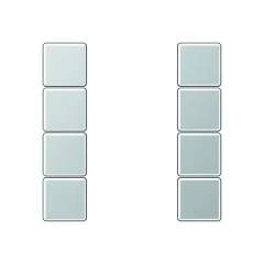   JUNG A504TSAAL Tastensatz F50 Serie A | 4-fach | aluminium

(Megjegyzés: A "Tastensatz" és "F50 Serie A" termékspecifikus megnevezések, amelyekre nincs egyértelmű, bevett magyar szakkifejezés, ezért az eredeti formájukban hagytam meg.)