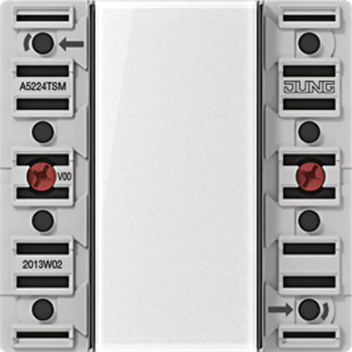 JUNG A5224TSM KNX tapintásérzékelő F50 Serie A | 2-csatornás