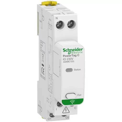 SCHNEIDER A9XMC1D3 PowerTag Control IO Modul | 230 V