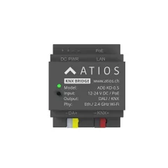   ATIOS ADE-KD KNX Matter Bridge | LAN/WLAN, PoE vagy 12-24 V DC