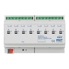   MDT AKI-0816.04 KNX kapcsolóaktor ipari kivitel | 8 kimenetes