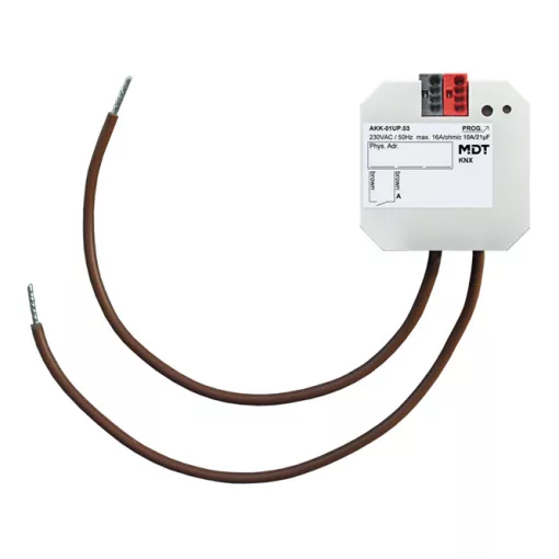 MDT AKK-01UP.03 KNX kapcsolóaktor kompakt UP | 1 kimenetes