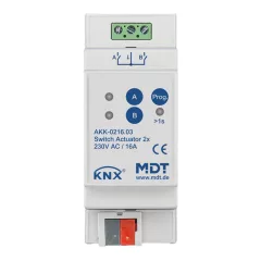 MDT AKK-0216.03 KNX kapcsolóaktor kompakt | 2 kimenetes