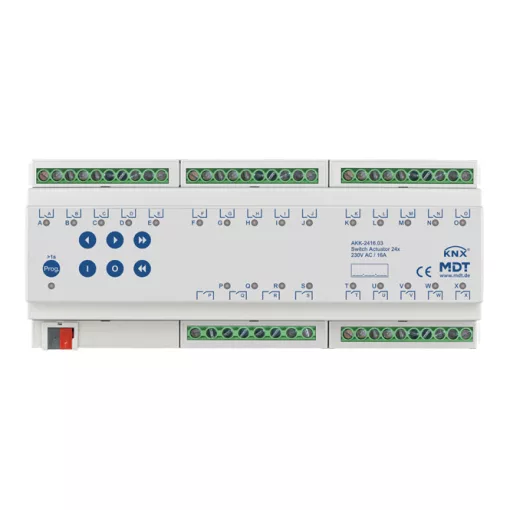 MDT AKK-2416.03 KNX kapcsolóaktor kompakt | 24 csatornás