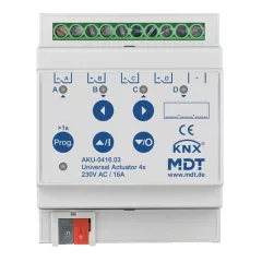 MDT AKU-0416.03 KNX univerzális aktor | 4 csatornás