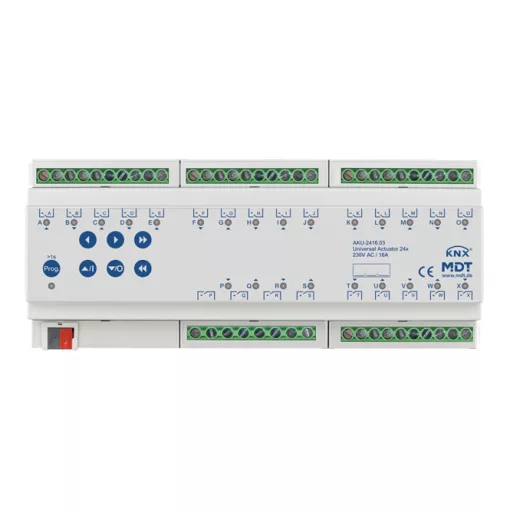 MDT AKU-2416.03 KNX univerzális aktor | 24-csatornás