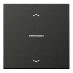   JUNG AL101KO5PAN KNX vezérlőbillenő nyílszimbólummal LS széria | 1-csatornás | antracit