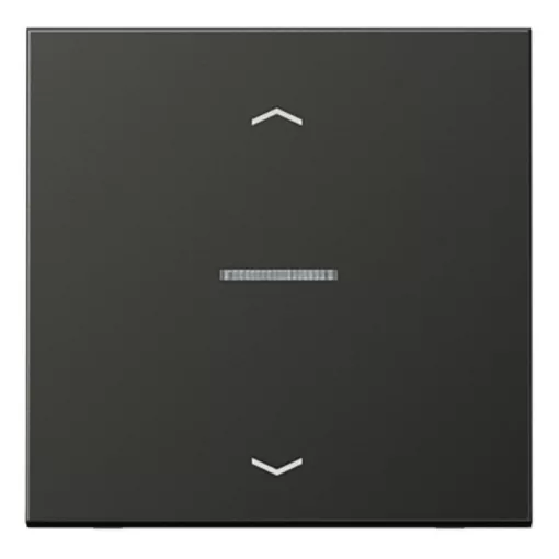 JUNG AL101KO5PAN KNX vezérlőbillenő nyílszimbólummal LS széria | 1-csatornás | antracit