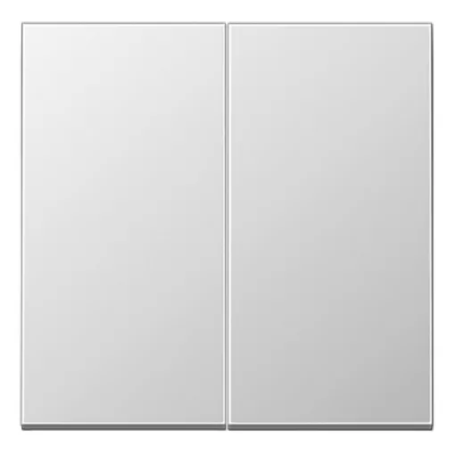 JUNG AL102 KNX billenőkapcsoló F10 Serie LS | 2-fach | alumínium