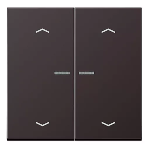 JUNG AL102KO5PD KNX vezérlőbillenő nyíl szimbólummal LS sorozat | 2-csatornás | dark