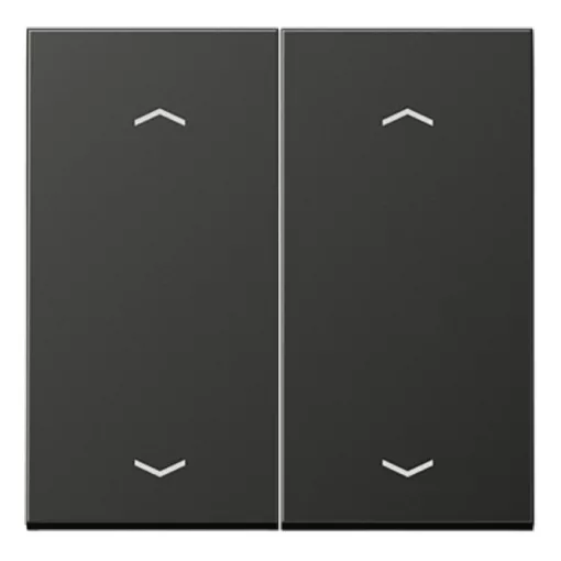JUNG AL102PAN KNX billenőkapcsoló nyílszimbólummal F10 Serie LS | 2-fach | antracit