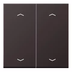   JUNG AL102PD KNX billenőkapcsoló nyílszimbólummal F10 sorozat LS | 2-fach | dark