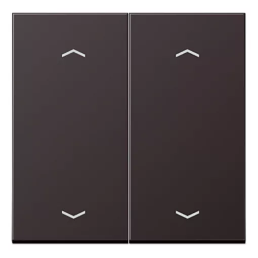 JUNG AL102PD KNX billenőkapcsoló nyílszimbólummal F10 sorozat LS | 2-fach | dark