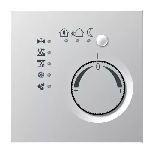 JUNG AL2178TS KNX folyamatos szabályozó LS | érintőkapcsoló interfésszel | alumínium