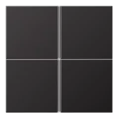 JUNG AL2404TSAD Tastensatz F40 LS sorozat | 4-fach | dark
