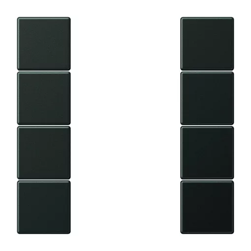 JUNG AL2504TSAAN Tastensatz F50 Serie LS | 4-fach | antracit