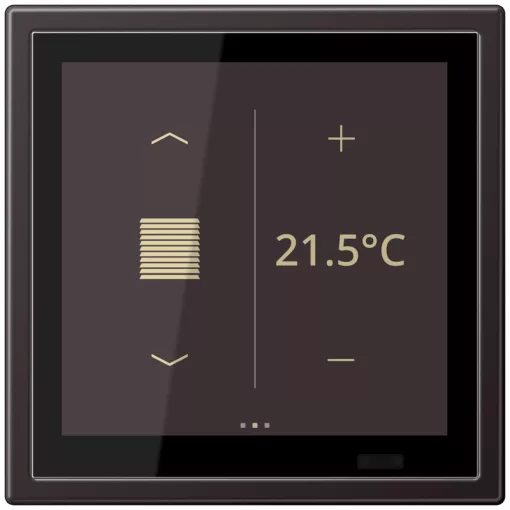 JUNG AL459D1SD KNX szobavezérlő LS TOUCH | LS 990 | dark