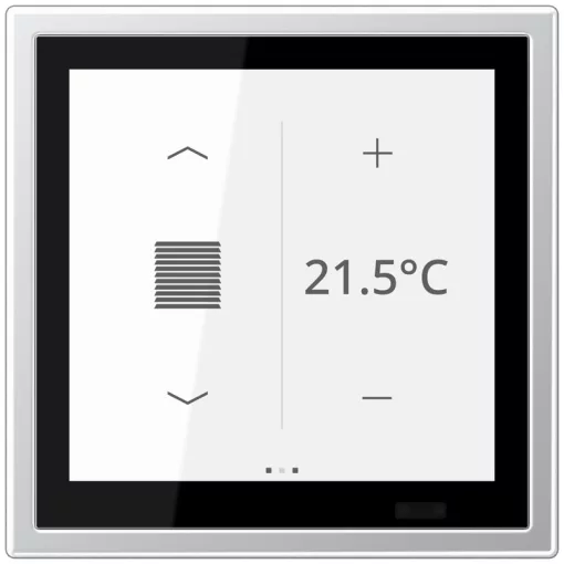 JUNG AL459D1S KNX szobavezérlő LS TOUCH | LS 990 | alumínium