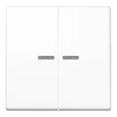   JUNG AS10921STRFWW KNX-RF tapintásérzékelő AS | 2-csatornás | alpinfehér