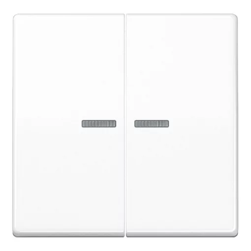 JUNG AS10921STRFWW KNX-RF tapintásérzékelő AS | 2-csatornás | alpinfehér