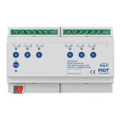   MDT AZI-0616.03 KNX kapcsolóaktor ipari kivitel TrueRMS v3 | 6 kimenetes