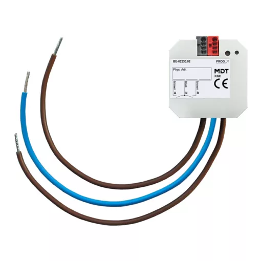 MDT BE-02230.02 KNX Nyomógomb interfész UP 230 V | 2-csatornás