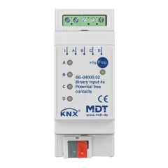   MDT BE-04000.02 KNX bináris bemenet potenciálmentes | 4-csatornás