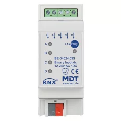   MDT BE-04024.03S KNX Bináris bemenet 24 V | 4-csatornás, Secure