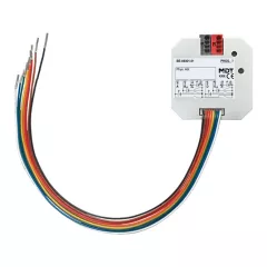   MDT BE-06001.02 KNX Nyomógomb interfész UP potenciálmentes | 6-csatornás
