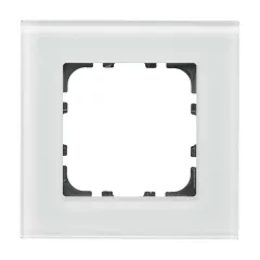   MDT BE-GTR1W.01 Üveg fedőkeret Sortiment 55 | 1-es | üveg fehér