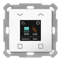   MDT BE-JTA5504.01 KNX redőny-nyomógomb Smart 55 | 4-csatornás | tiszta fehér fényes