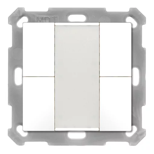 MDT BE-TA5504.G2 KNX tapintásérzékelő 55 v2 | 4-csatornás | tiszta fehér fényes