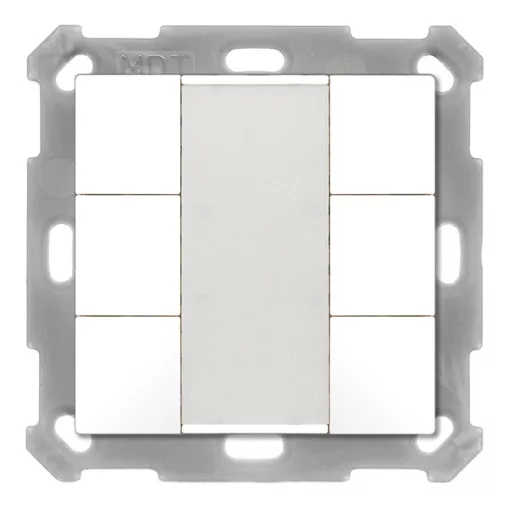 MDT BE-TA5506.G2 KNX tapintásérzékelő 55 v2 | 6-fold | tiszta fehér fényes