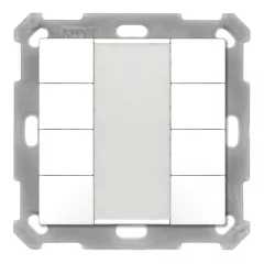  MDT BE-TA5508.G2 KNX tapintásérzékelő 55 v2 | 8-os | tiszta fehér fényes