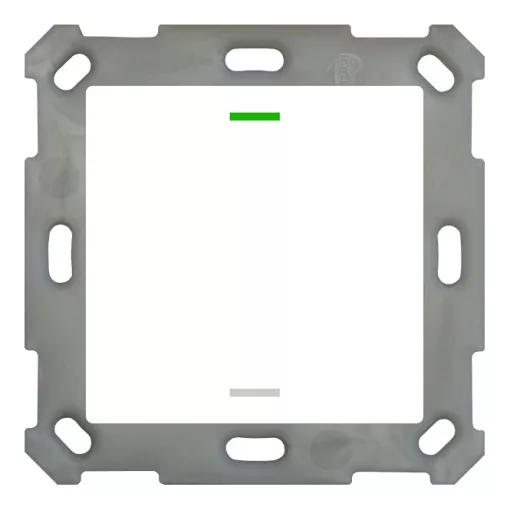 MDT BE-TAL5501.01 KNX tapintásérzékelő Light 55 | 1-csatornás, semleges | tiszta fehér fényes