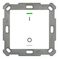   MDT BE-TAL5501.B1 KNX tapintásérzékelő Light 55 | 1-csatornás, IO-szimbólum | tiszta fehér fényes